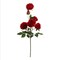 3-Pack 27" Red Rose Spray – 5 Flowers & 1 Bud – Realistic Silk Floral Decor
